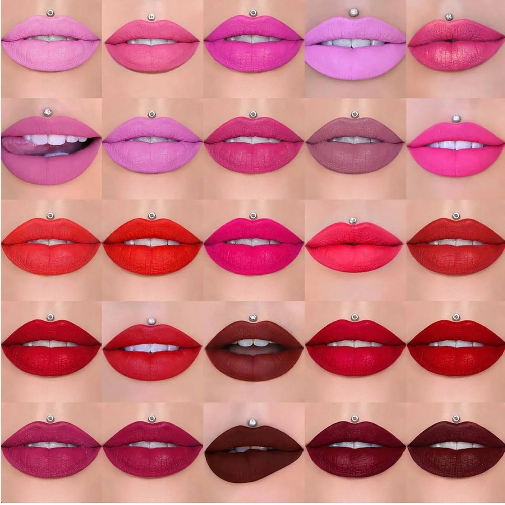 🎉HP🎉Jeffree Star Cosmetics Blood Sugar Red Liquid Lipstick Lip Vault - Picture 4 of 5